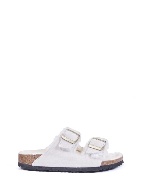 Arizona Shearling Sandali Donna antique white BIRKENSTOCK | 1026193ANTIQUE WHITE